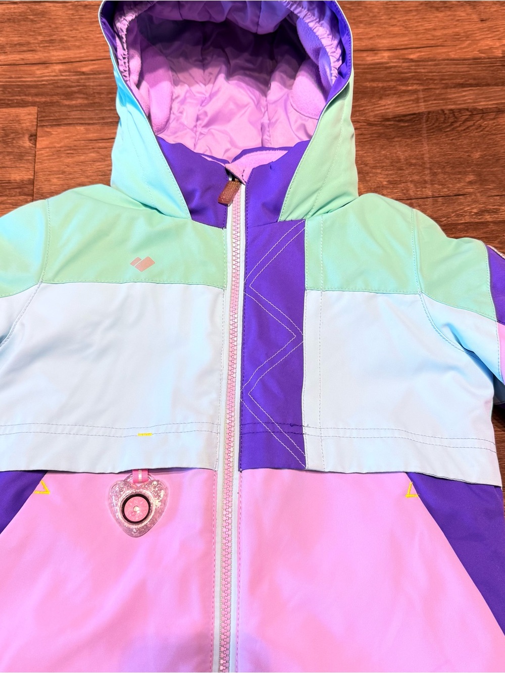 Obermeyer Girls Lavender Hooded Winter Jacket